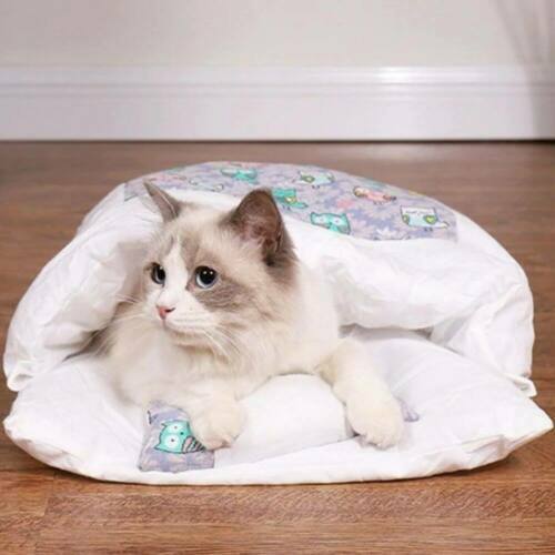 Personalisierbare Kuschelhöhle für Katzen in Verschiedenen Designs Katzenschlafhöhle Katzenbett - Bella und Stella Haustierbedarf