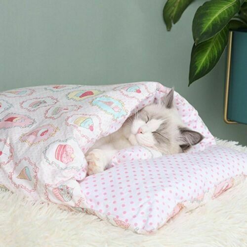 Personalisierbare Kuschelhöhle für Katzen in Verschiedenen Designs Katzenschlafhöhle Katzenbett - Bella und Stella Haustierbedarf